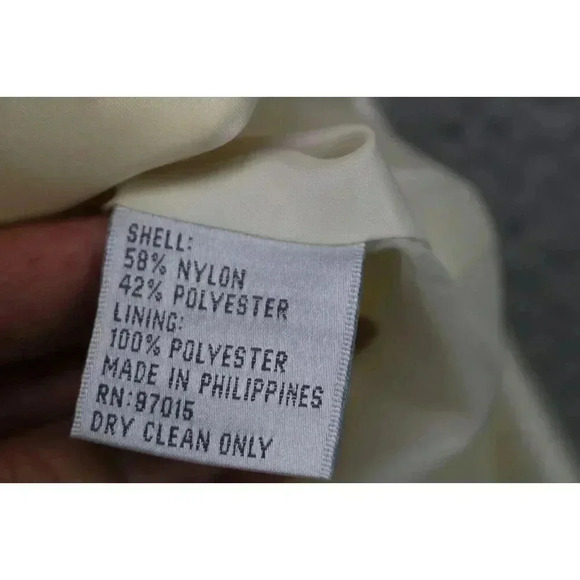 Larry Levine Embroidered Floral Midi Skirt Suit-Size 16-Lined-Back Slit - Picture 6 of 15